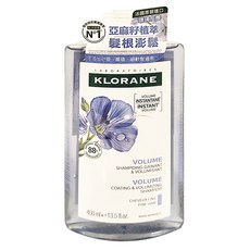 KLORANE 蔻蘿蘭 豐盈澎鬆洗髮精, 400ml, 1瓶