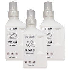 TKP 植萃酵素 地板洗護清潔粉 大米酵素、植物元素、植物萃取精華, 500g, 3瓶