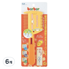 카이 barber 빗 이발기 교체식 KK0236, 6개