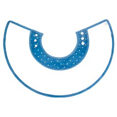 D&F Company 按扣式寵物頭套, 1個, 顏色隨機