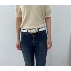 마블라 여성용 체인프레임 우아한 허리띠