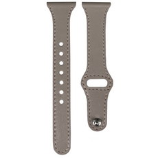 Womens9999 Galaxy 手錶超薄皮革錶帶 Galaxy Watch 4 3 2 經典 Active 40 44 42 46 20 毫米錶帶, 灰色, Galaxy Watch 4/4 Classic/Watch 3/Active 2/1 20mm, 20mm