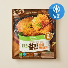 풀무원 철판 바삭감자채전 (냉동), 300g, 1개