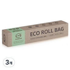 슈가랩 에코롤백 35 x 45 cm, 대(L), 200개입, 3개
