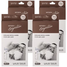 마더케이 열패치 해열시트 소 6p + 대 4p 세트, 10개입, 4개