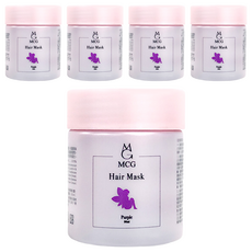 MCG 米璽聚 彩色精靈護髮膜 泡泡紫 80ml 護色補色 適合染後髮質, 5罐
