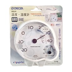 CRECER 日本溫濕度計 CR-140, 顏色隨機, 1個