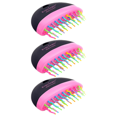 Eye Candy Rainbow 半月刷, 混色, 3個