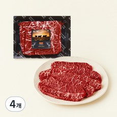 미국산 프라임 부채살 구이용 (냉장), 300g, 4개