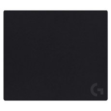 logitech G 羅技G SE 大型布面遊戲滑鼠墊 460 x 400 x 3mm, 黑色, 1個