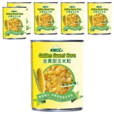 統一生機 金黃甜玉米粒, 190g, 6罐