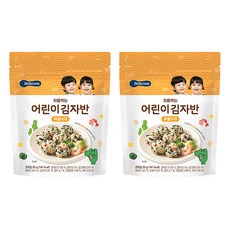 베베쿡 처음먹는 어린이 김자반, 해물야채맛, 25g, 2개
