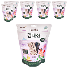 LUSOL 海苔, 烘烤海苔，酥脆可口，無添加鹽油，健康零負擔，富含礦物質，補充營養, 起司, 20g, 6包