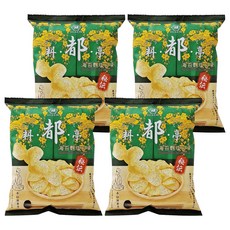 KOIKEYA 湖池屋 料都亭 平切洋芋片 海苔麴塩口味, 60.5g, 4包