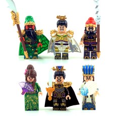 Brickcool 英雄三國志 客製迷你公仔 6款套組 第1彈, 1套