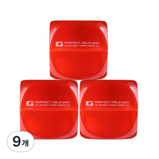 갸스비 퍼펙트 홀드 헤어왁스 숏 하드, 60g, 9개