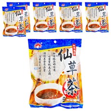 新光洋菜 客家風味仙草茶調味包 台灣產, 100g, 1入, 6包
