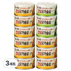 사조해표 안심 훈제 닭가슴살 90g x 9p + 안심 닭가슴살 90g x 3p, 3세트