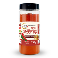 복이네먹거리 중국산 아주매운 100% 청양 고운 고춧가루 용기형, 250g, 1개