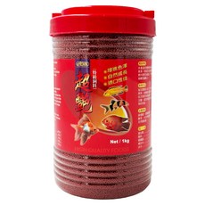 ISTA 伊士達 超艷特級飼料 上浮型 小粒 增豔 嗜口性佳, 1kg, 1瓶