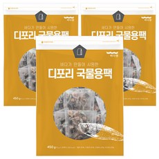 바다원 디포리 국물용 팩, 450g, 3개