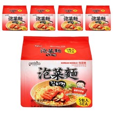paldo 八道 泡菜高麗麵 Set 5包, 25包