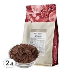 브레드가든 코코아 파우더 베이킹재료, 1kg, 1개입, 2개