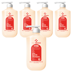 PAUL MEDISON Ato幼兒弱酸性洗髮沐浴乳 嬰兒爽身粉香, 1.077L, 5瓶