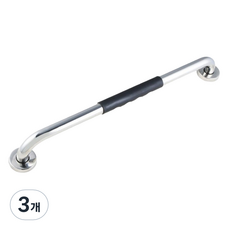 D-fave Active 不鏽鋼安全扶手 黑色, 3個
