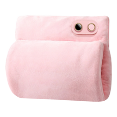 TIMLEI 智能數顯無水石墨烯暖手袋, 櫻花粉, 單一商品