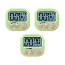 Block Mart 料理計時器, 綠色, 3片