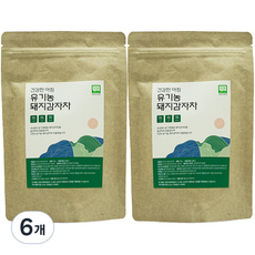 온모아 건강한 아침 유기농 돼지감자차, 70g, 6개