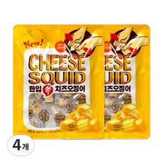 금한산업 치즈오징어, 120g, 4개