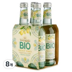 TOMARCHIO 氣泡飲 蘇打口味, 275ml, 8個