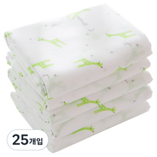 BABY&I 粉彩布尿布, 長頸鹿, 25個