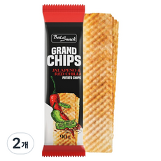Bal Snack Grand 洋芋片 墨西哥辣椒與辣椒, 2個, 90g