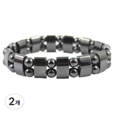 C-JAC 清爽磁吸雙面弧形手鍊 18.5cm, 2個