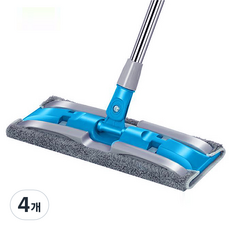 RIVER-GREEN 一鍵式魔術拖把 藍色, 4個