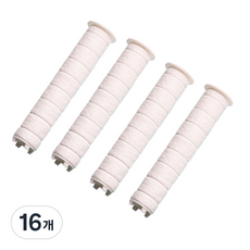 포나 더블샤워 샤워기 세디먼트 리필 필터, 16개