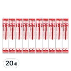 ZEBRA 斑馬牌 JK 凝膠墨水筆芯 0.4mm, 紅色, 20個