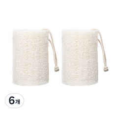 제이큐리빙 수세미 고리형, 6개, 1개입