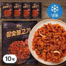 해화당 참숯불맛난고기 고추장맛 (냉동), 200g, 10개