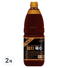 동원예스 깊고 진한 멸치육수, 1.95kg, 2개