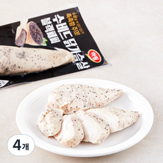 하림 수비드 닭가슴살 블랙페퍼, 100g, 4개