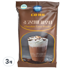 CONA 초코라떼 파우더, 1kg, 1개입, 3개