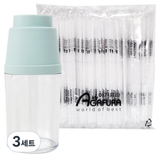 아가프라 스위티 요구르트 빨대컵 + 빨대 240p, 80ml, 3세트, 민트