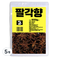 비니플랑센 팔각향, 500g, 5개