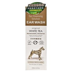 In Nature 自然匯 耳朵清潔液 貓犬專用, 天然有機草本添加, White Tea白茶, 120ml, 1瓶