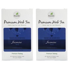 아름드레 프리미엄 화이트 쟈스민 허브티, 1.1g, 20개입, 2개