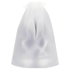 comet 半透明防水材質旅行用鞋子收納袋 10入 大型